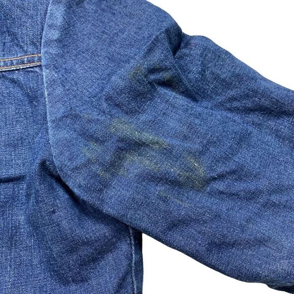 Levi’s Jacket Men Large Jean Sherpa Vintage 1960’s - Picture 8 of 10